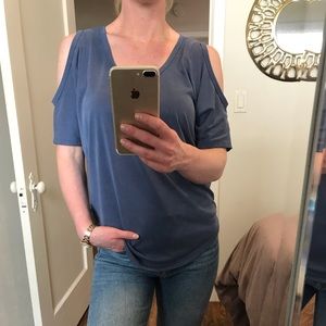 Cold shoulder top
